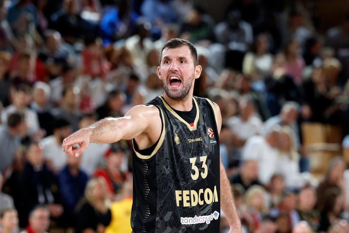 Mirotic siempre guarda un gran recuerdo del Palau, aunque ahora llega como visitante para ayudar al Mónaco a llevarse el triunfo