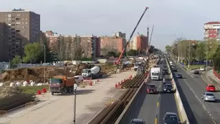 Nuevos desvíos de tráfico entre Aluche y Boadilla por las obras de soterrramiento de la A5