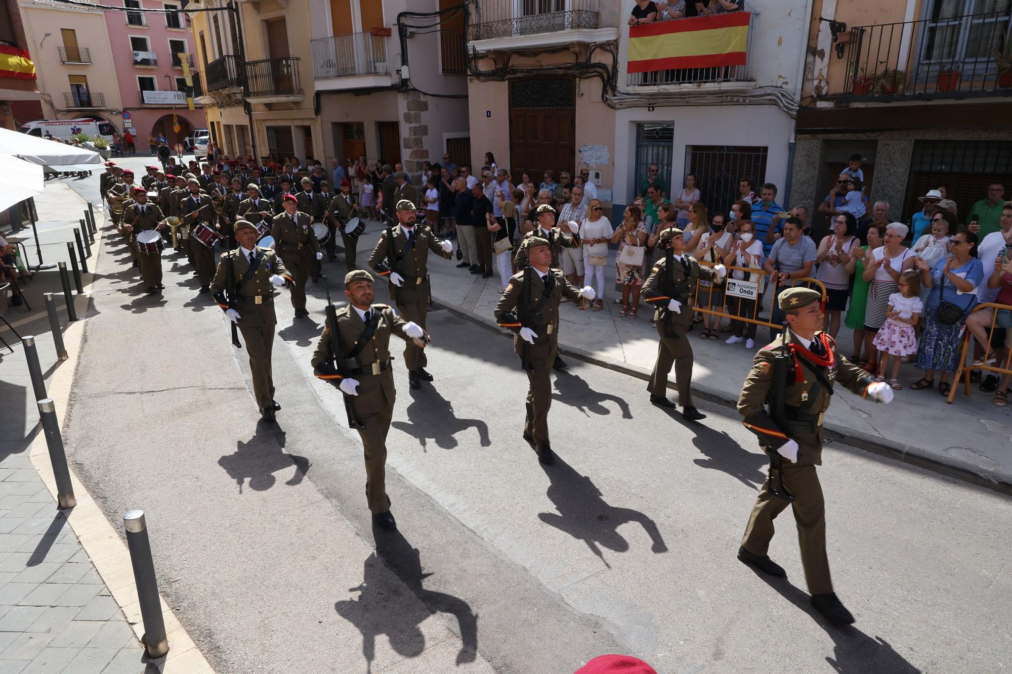 Jura de bandera en Onda