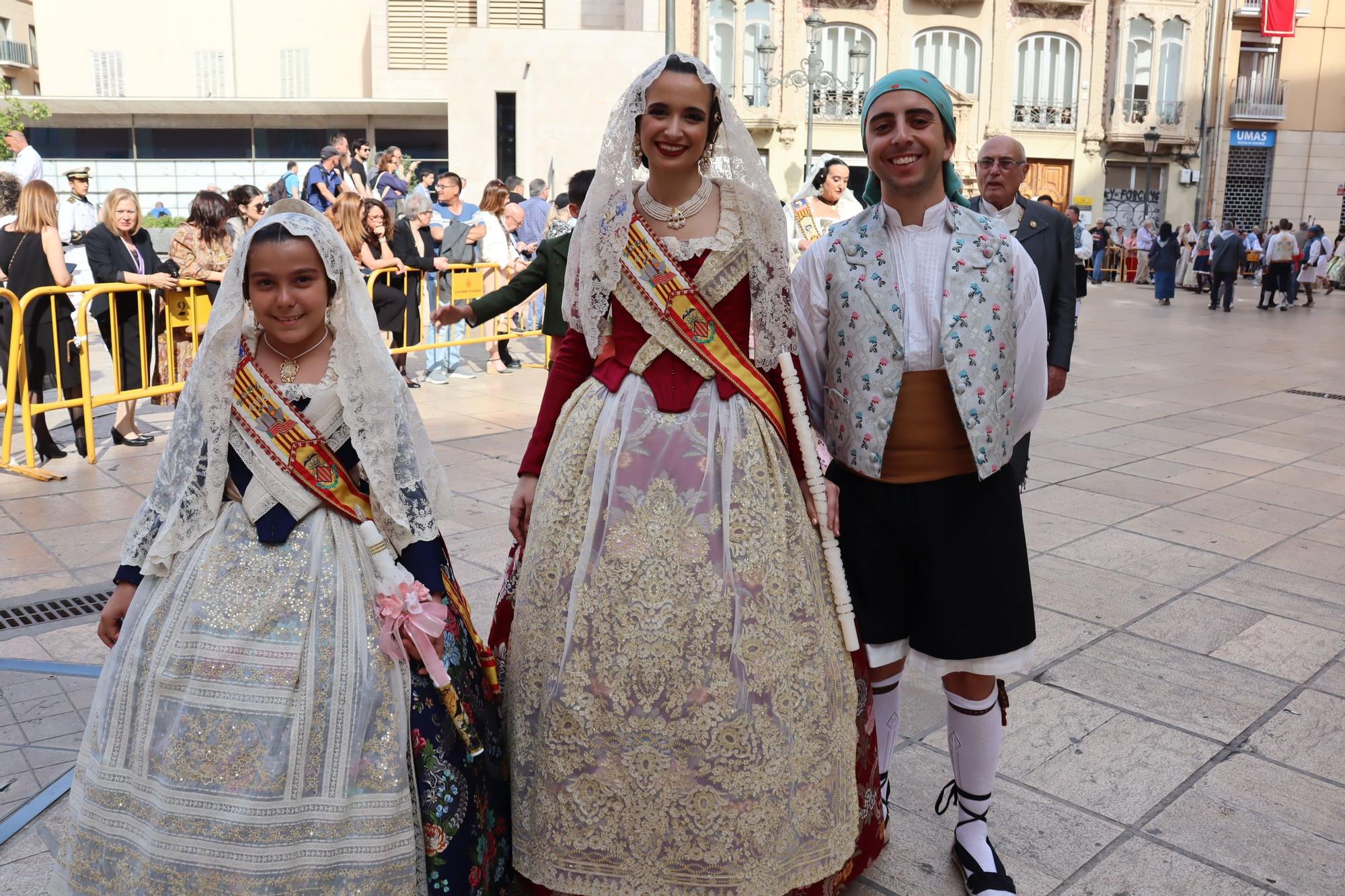 Las comisiones de falla en la Procesión de la Virgen (2/5)