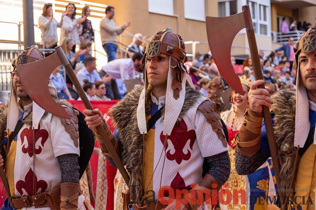 Procesión de subida a la Basílica en las Fiestas de Caravaca (Bando Cristiano)