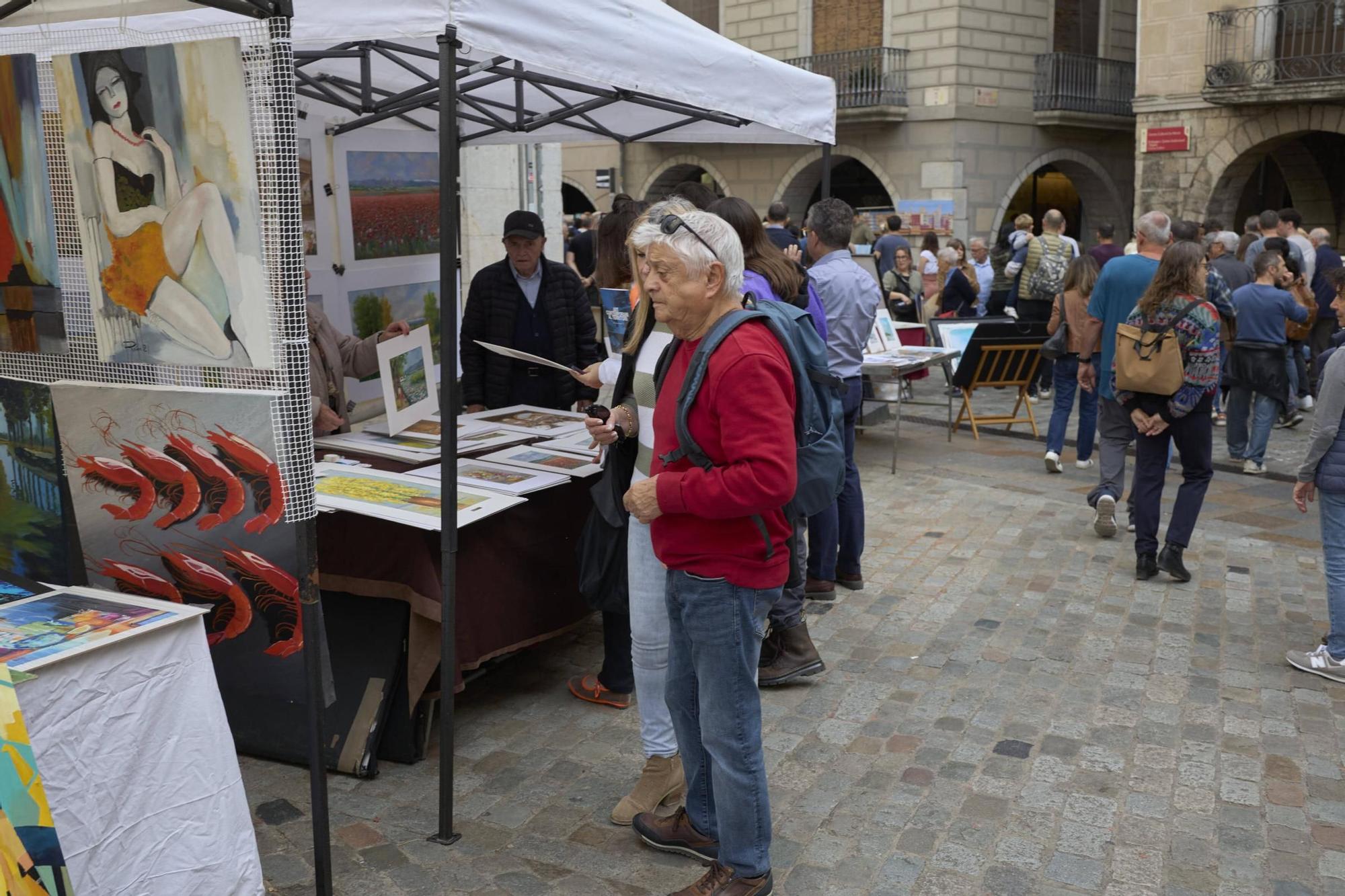 Les fotos de la Fira del dibuix i la pintura de Girona