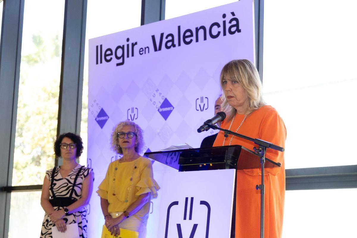 Isabel Olmos, subdirectora de Levante-EMV, durant la seua intervenció.