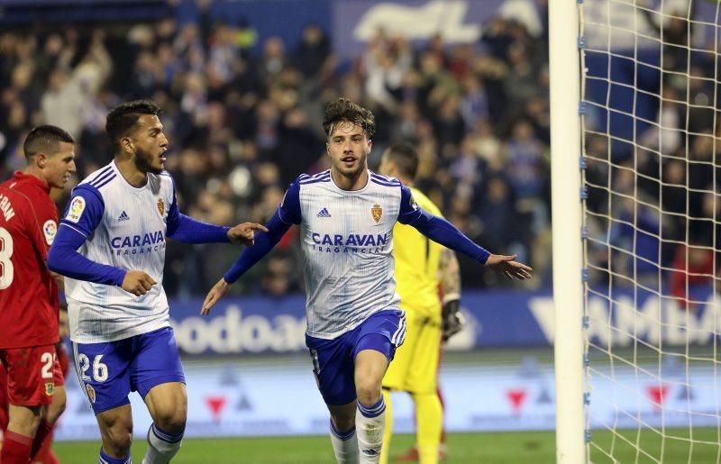 Partido entre el Real Zaragoza y el Fuenlabrada