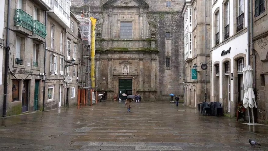 Conoce el origen del nombre de las calles de Santiago: Praza de Santo Agostiño