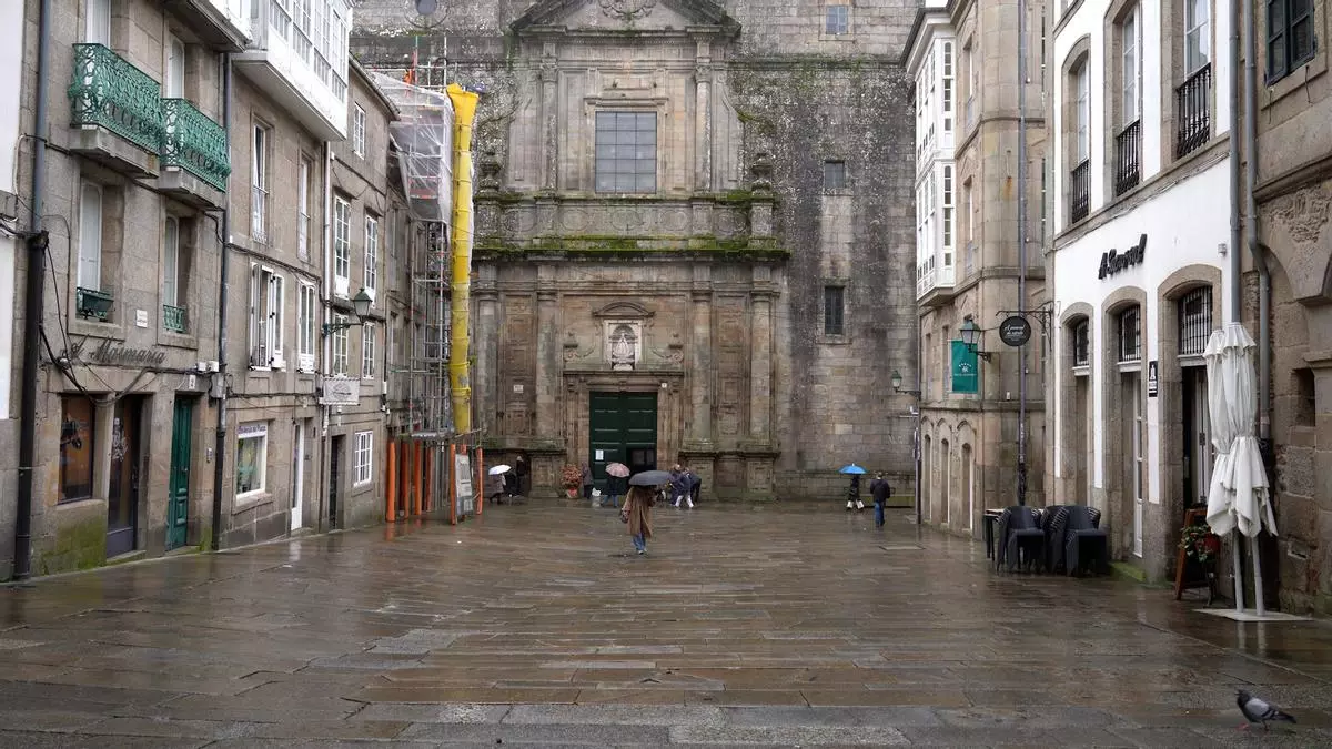 Conoce el origen del nombre de las calles de Santiago: Praza de Santo Agostiño