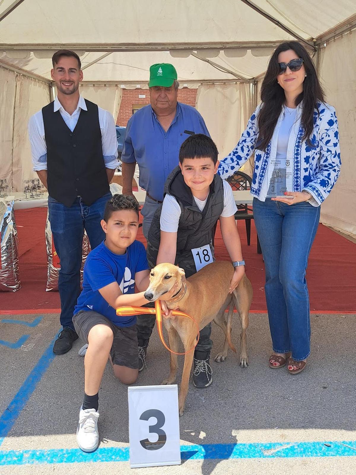 Concurso Morfológico de Galgo Español, un clásico de la feria.