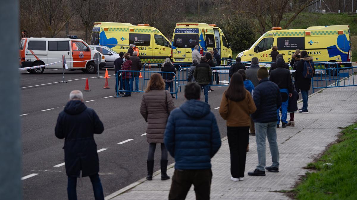 Pruebas de detección de casos de coronavirus en Zamora