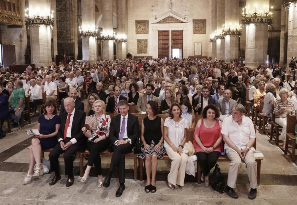 Bonet canta a Llull en la Seu