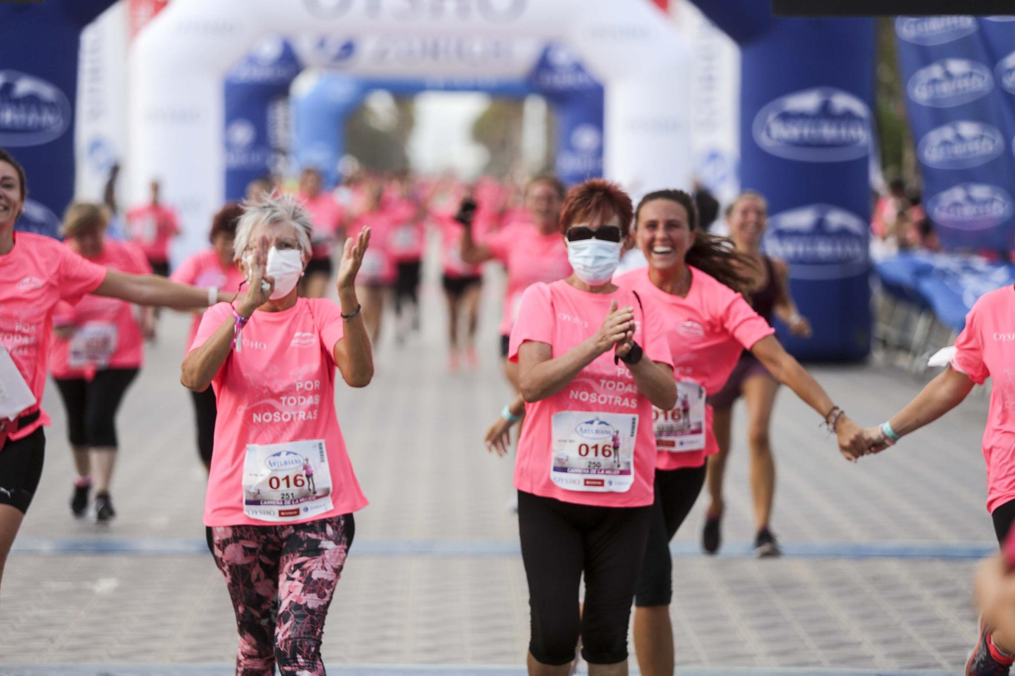 Las mejores imágenes de la carrera de la Mujer en València