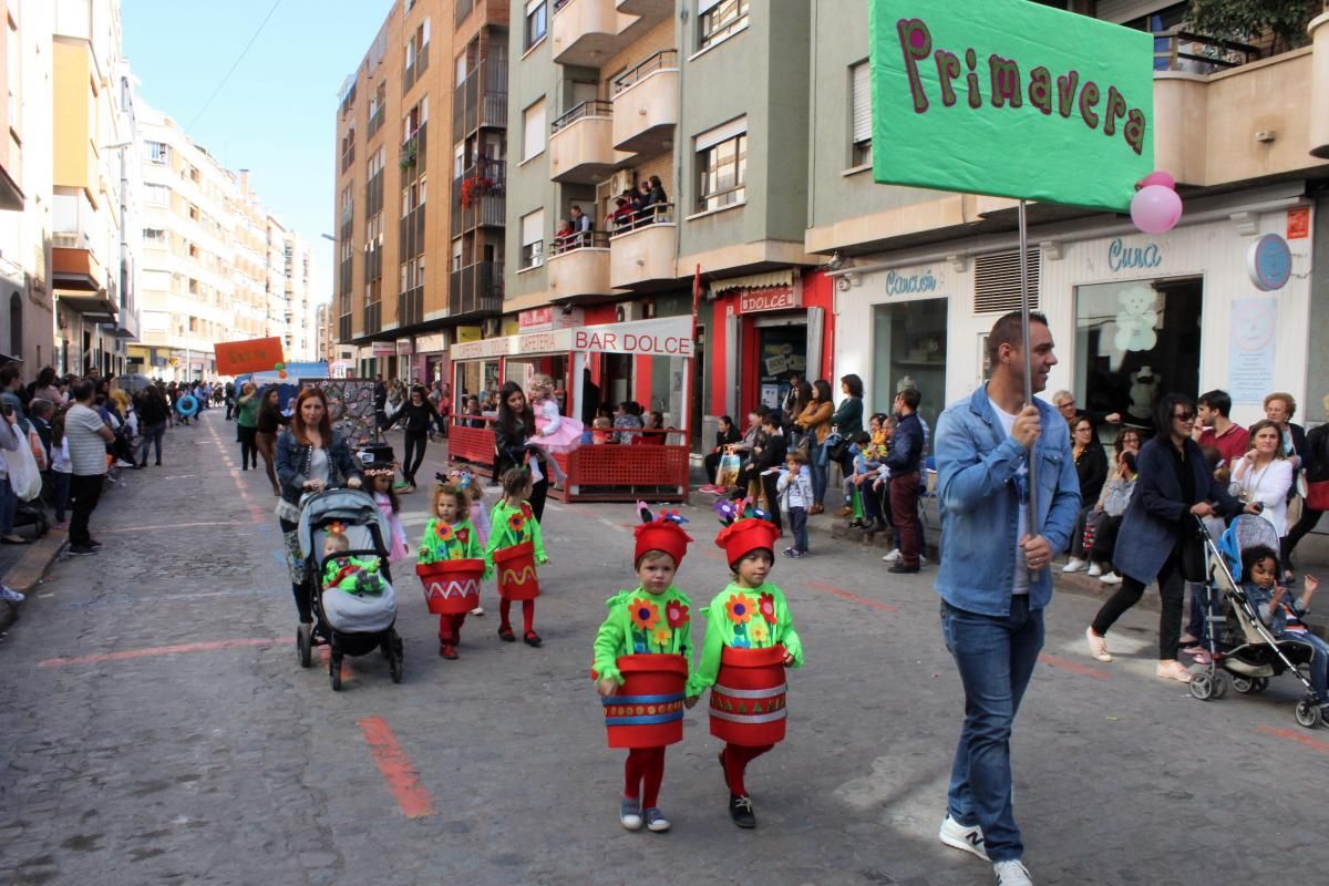 Cabalgata del Ninot Infantil en Burriana