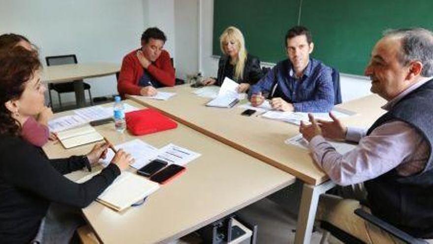 Un momento de la primera reunión del Comité Científico.