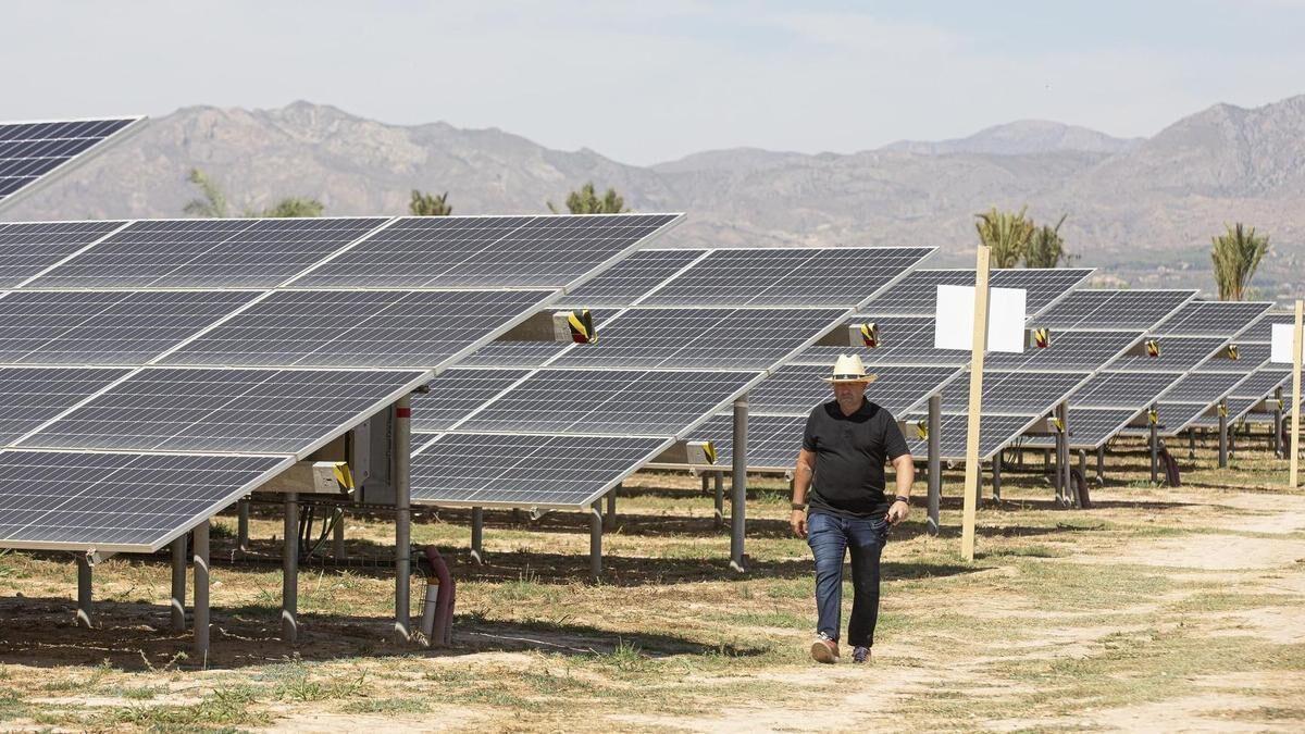Una instalación fotovoltaica.
