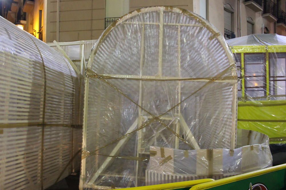 Dr. Sanchis Bergón-Turia, preparado para su "plantà al tombe", prevista para las siete de la tarde del domingo 10