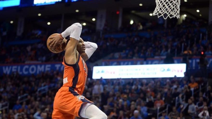 Russell Westbrook corta la racha de triples-dobles consecutivos