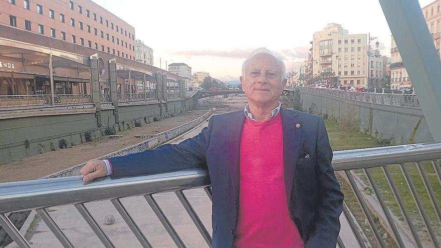 «El Guadalmedina puede sumar 850 metros cúbicos y por su cauce caben 600»