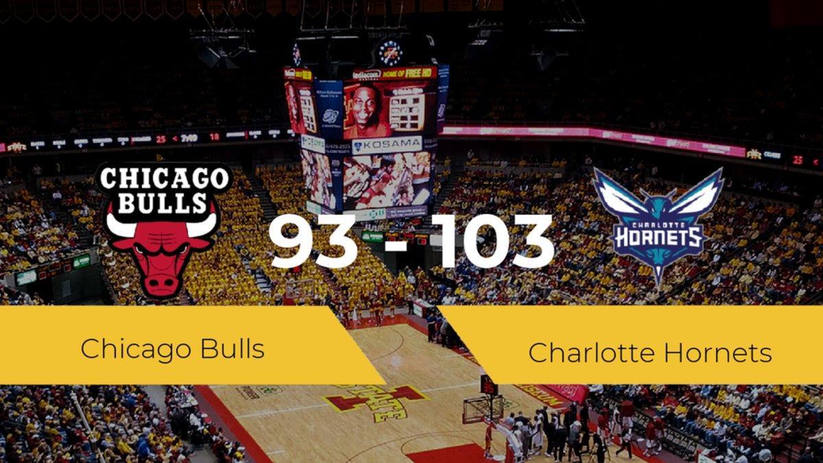 Charlotte Hornets consigue derrotar a Chicago Bulls en el United Center (93-103)