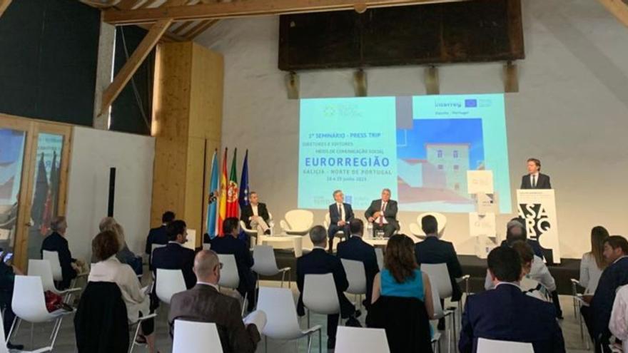 La Eurorregión Galicia-Norte de Portugal busca el respaldo de los medios para afianzarse como lobby