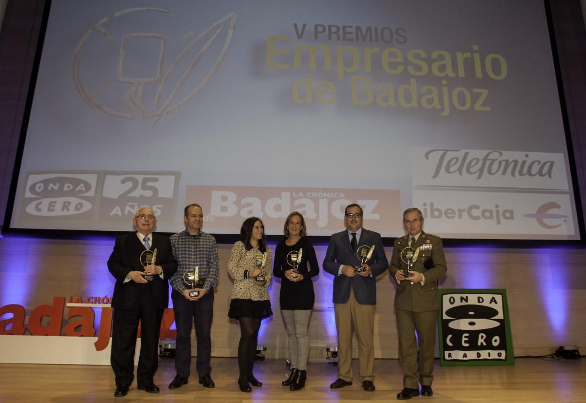 Gala Premio Empresario de  Badajoz 2015