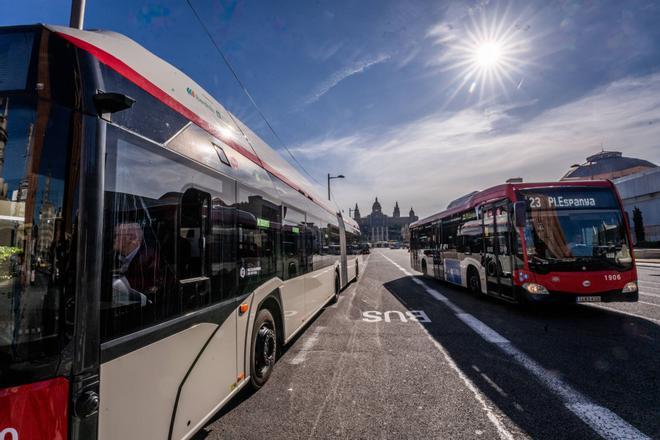 Convocada una huelga de siete horas en los autobuses de Barcelona el 22 de septiembre