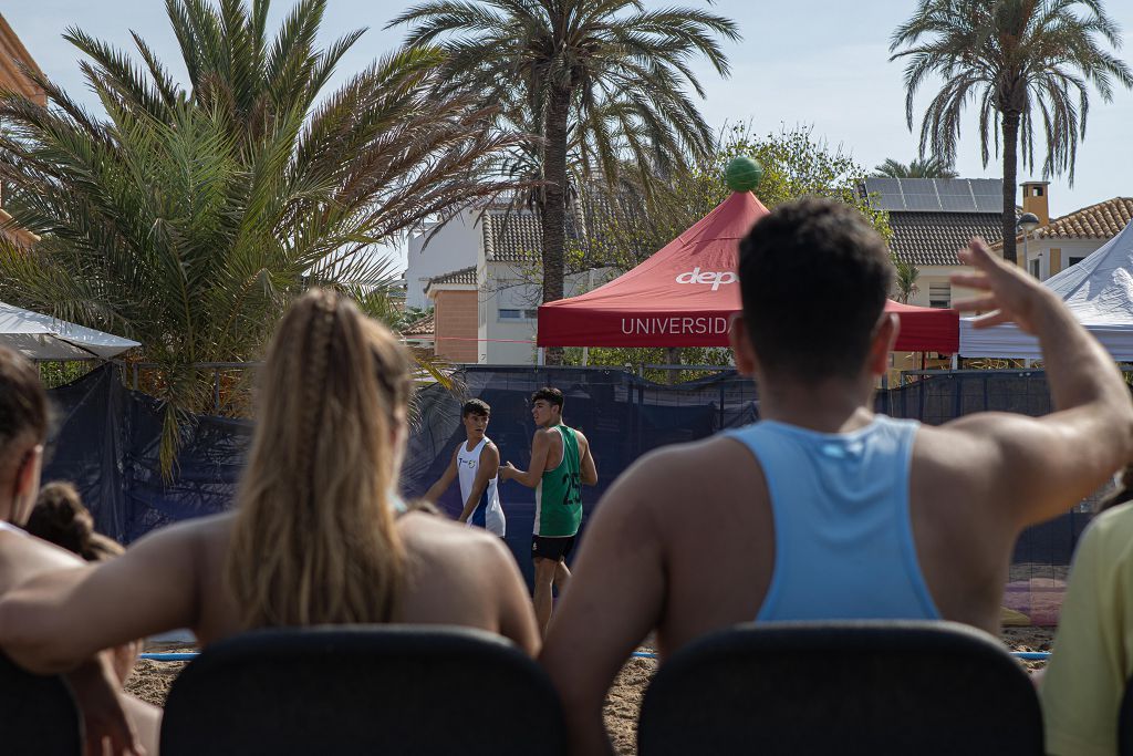 Campeonato de balonmano playa en La Manga