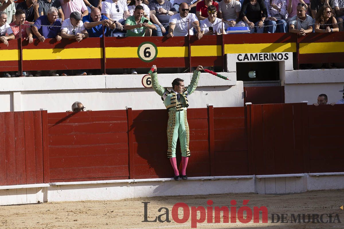 Corrida de toros en Abarán (El Fandi, Emilio de Justo, El Payo)