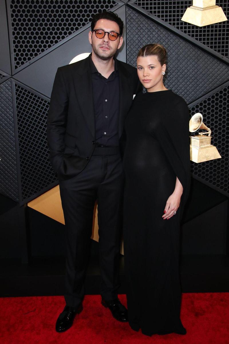 Sofia Richie y su marido en los Grammy 2024
