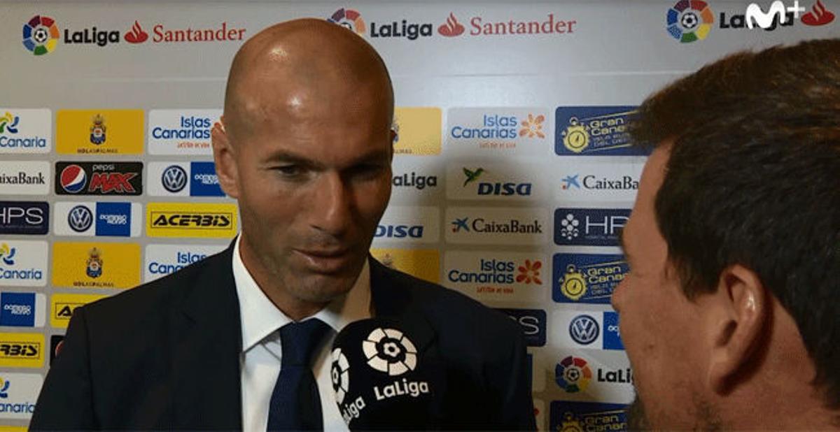 Así explicó Zidane la sustitución de Cristiano