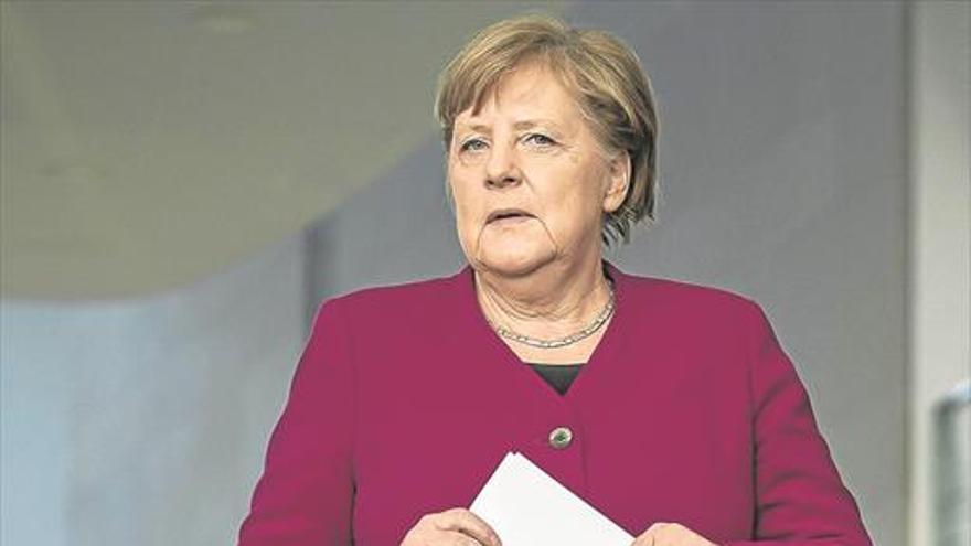 Coronavirus: duras críticas a Angela Merkel por el recorte de derechos