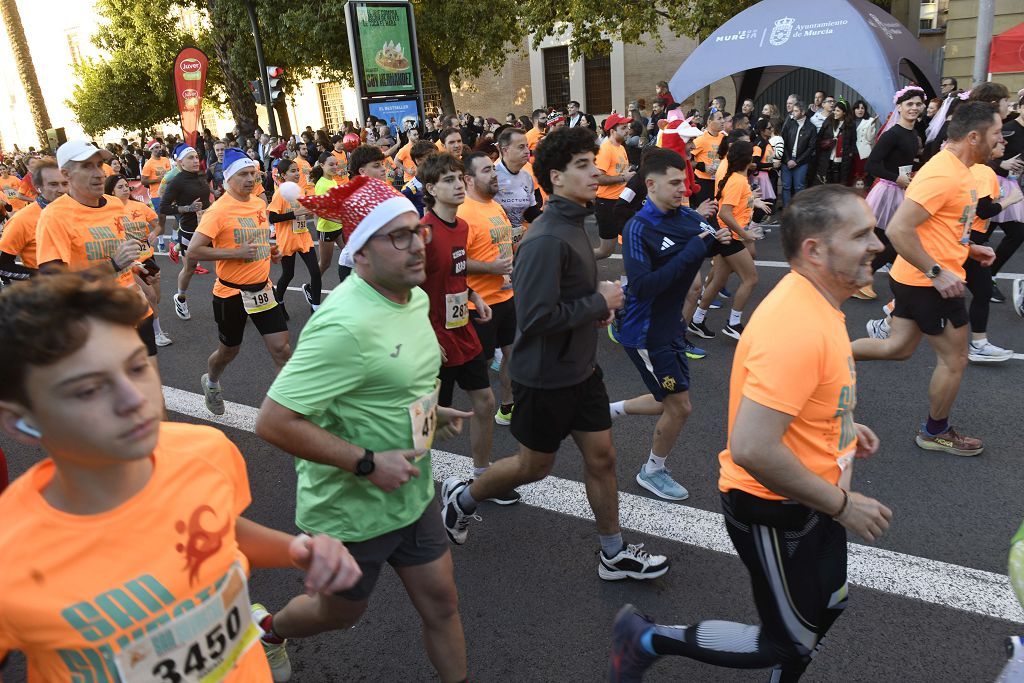 La San Silvestre 2025 en Murcia, en fotografías