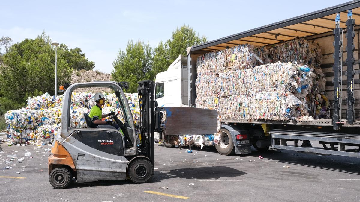 Planta de transferencia y reciclaje de residuos de Benidorm