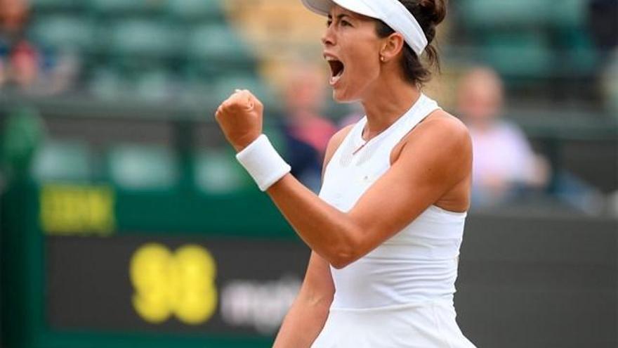 Nuevo recital de Garbiñe Muguruza en el US Open