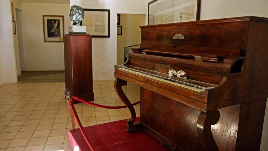 Die Ausstellungsräume der Familie Quetglas Tous in Valldemossa, die an den Aufenthalt von Frédéric Chopin erinnern