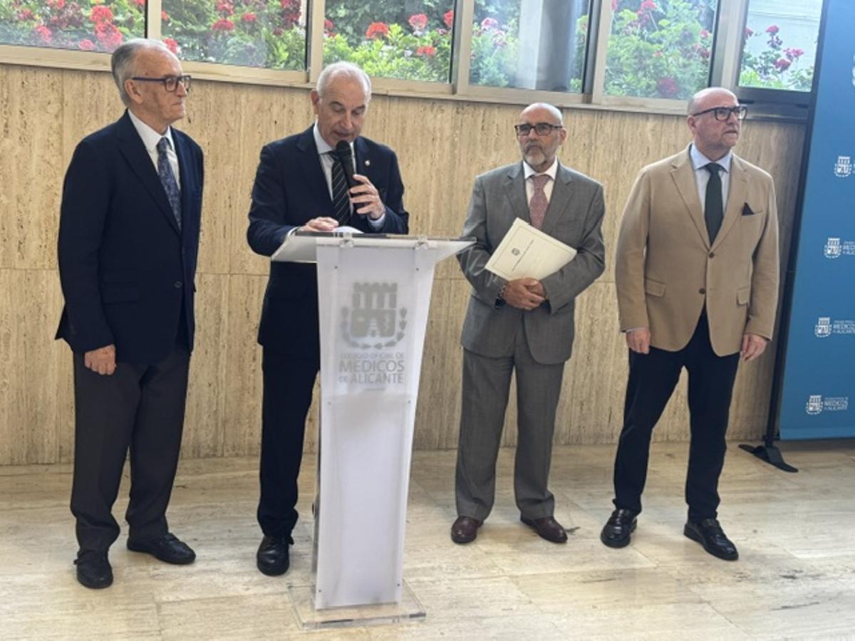 Juan José Lobato, Hermann Schwarz, Luis Alfonso Morata y Francisco Ponce.