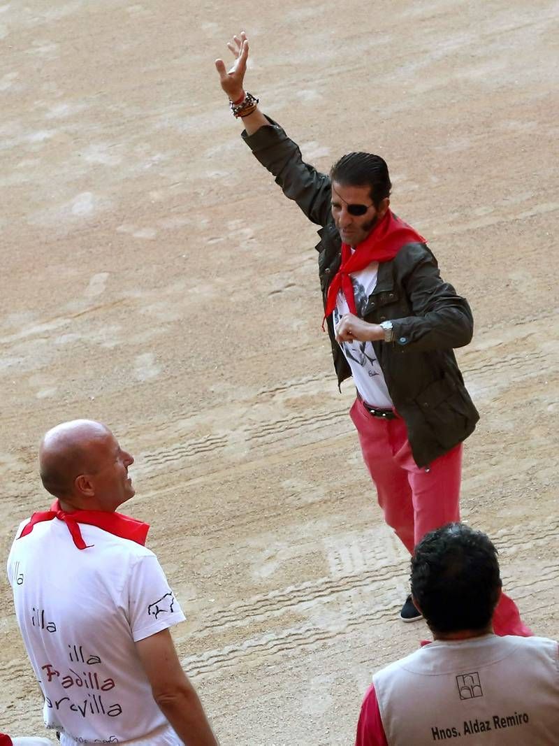 Penúltimo encierro de las fiestas de San Fermín