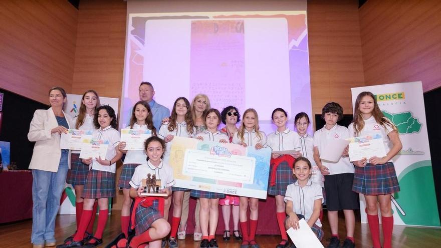El Colegio Británico, el CEIP Rodríguez Vega de Almedinilla y el IES Antonio Gala de Palma brillan en el 40º Concurso Escolar de la ONCE