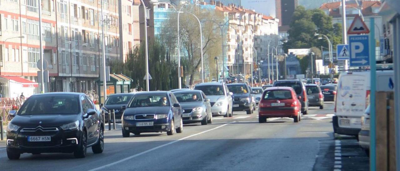 Rodrigo de Mendoza es una de las calles con más tráfico de la ciudad.