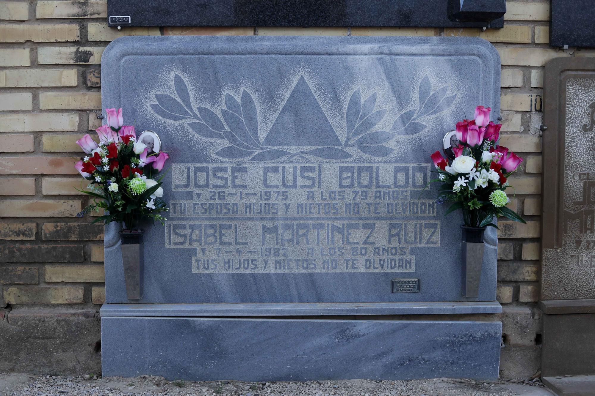 El cementerio de Buñol, una de las grandes capitales masonas de España