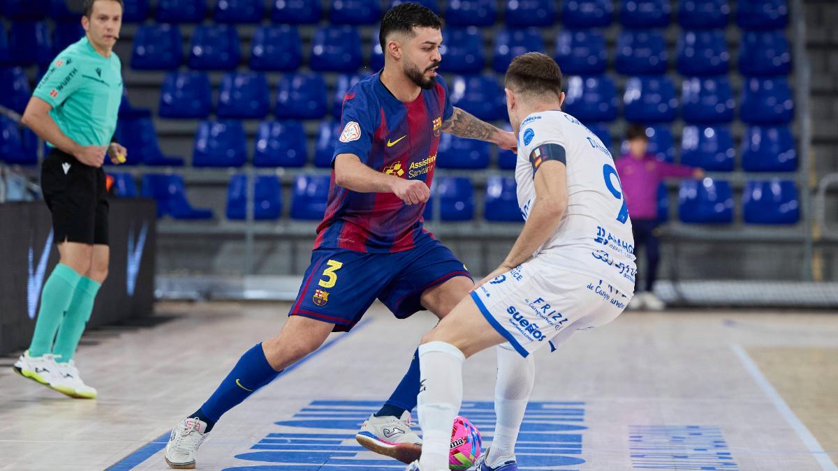 Matheus, uno de los jugadores más en forma del Barça