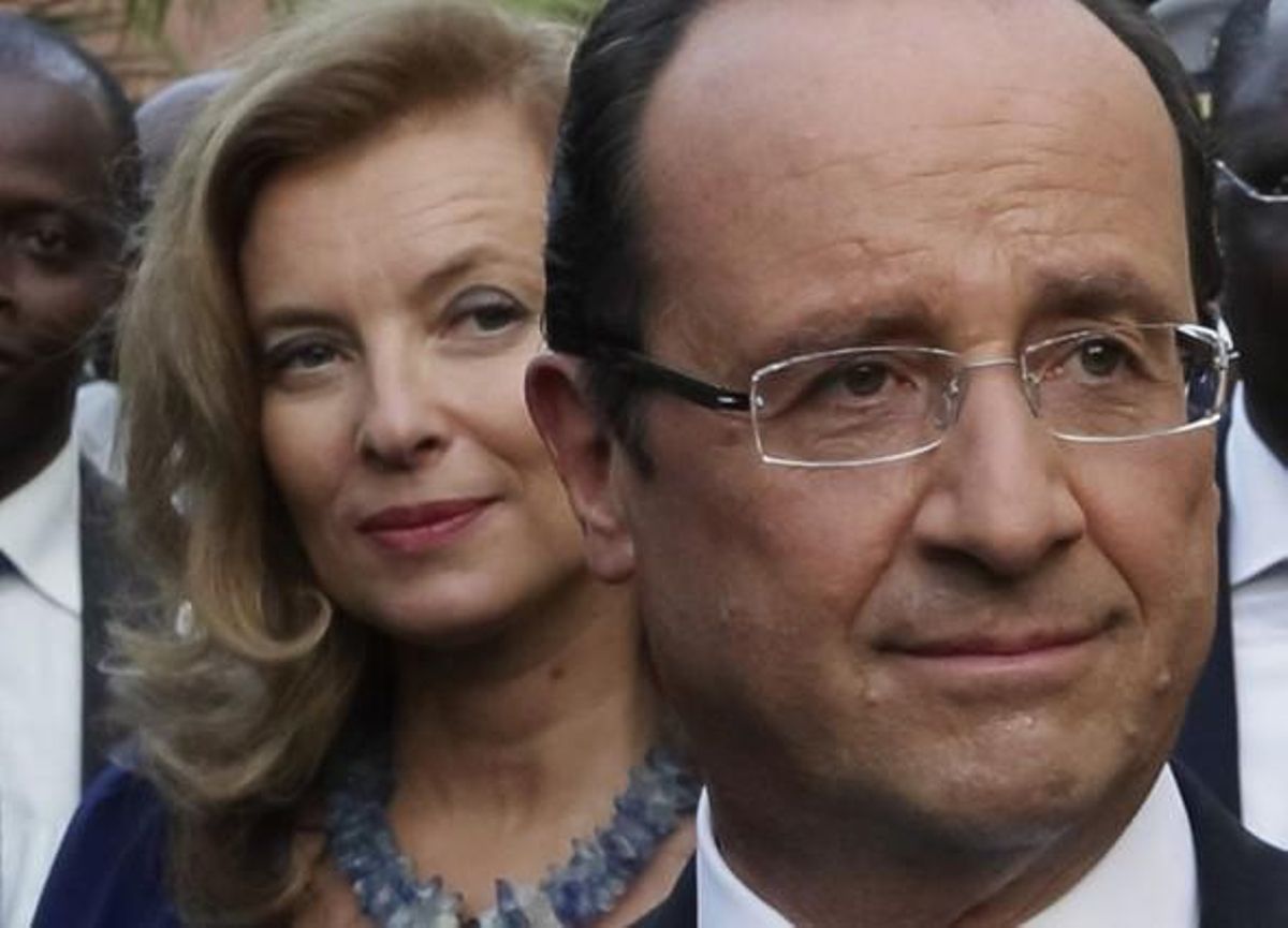 Valérie Trierweiler i François Hollande.