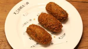 Croquetas de frincandó del restaurante Tangana.