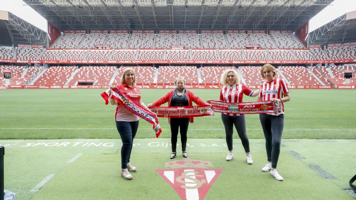 Sonia Pasarín, Mari Llorca, Vanesa Díaz y Cristina Piñera.