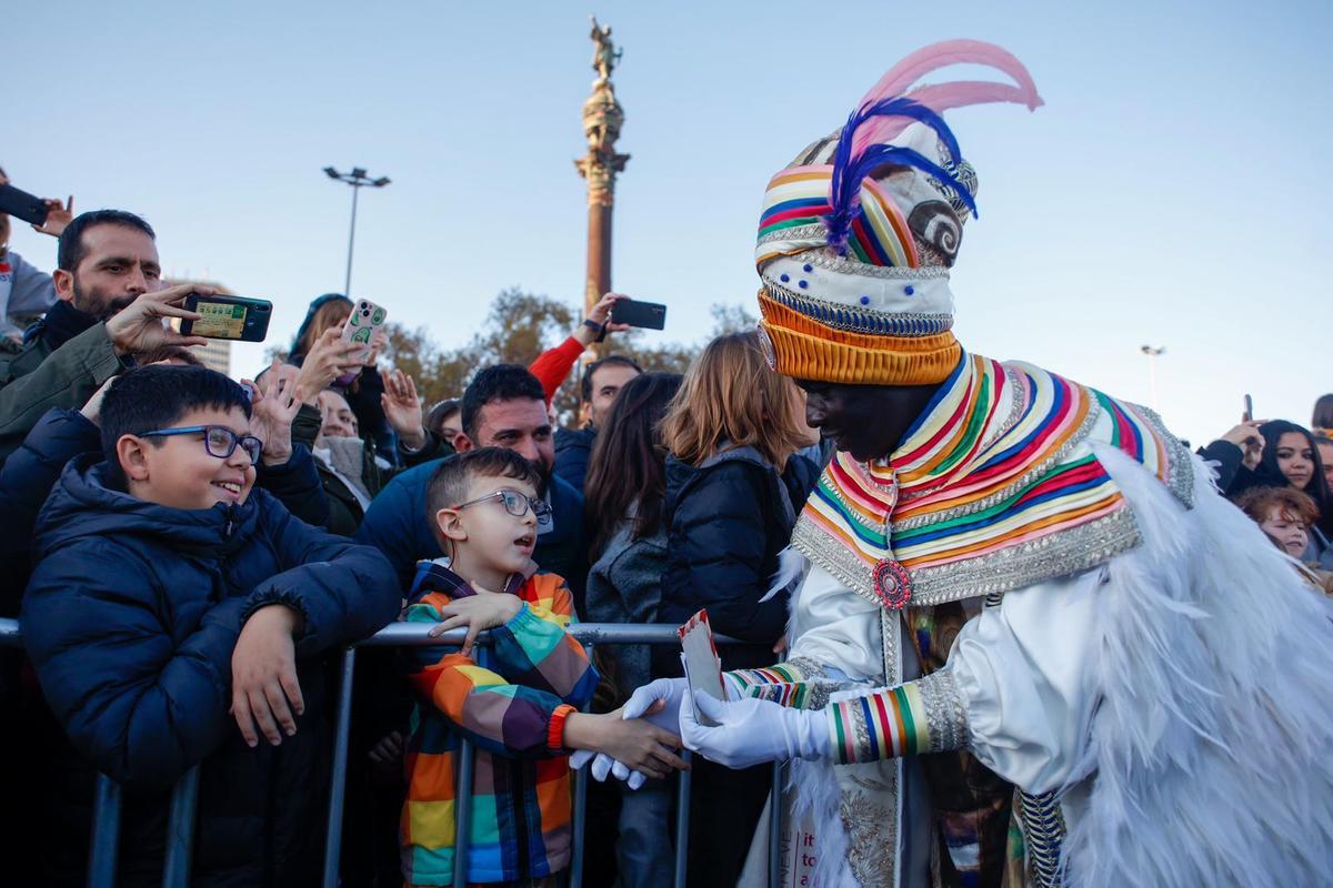 La Cabalgata vuelve a llenar de magia Barcelona.