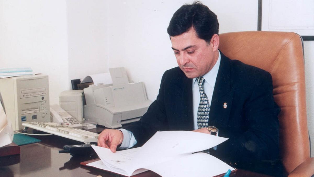 Julio Álvarez, exalcalde de Quiroga, en una imagen de archivo