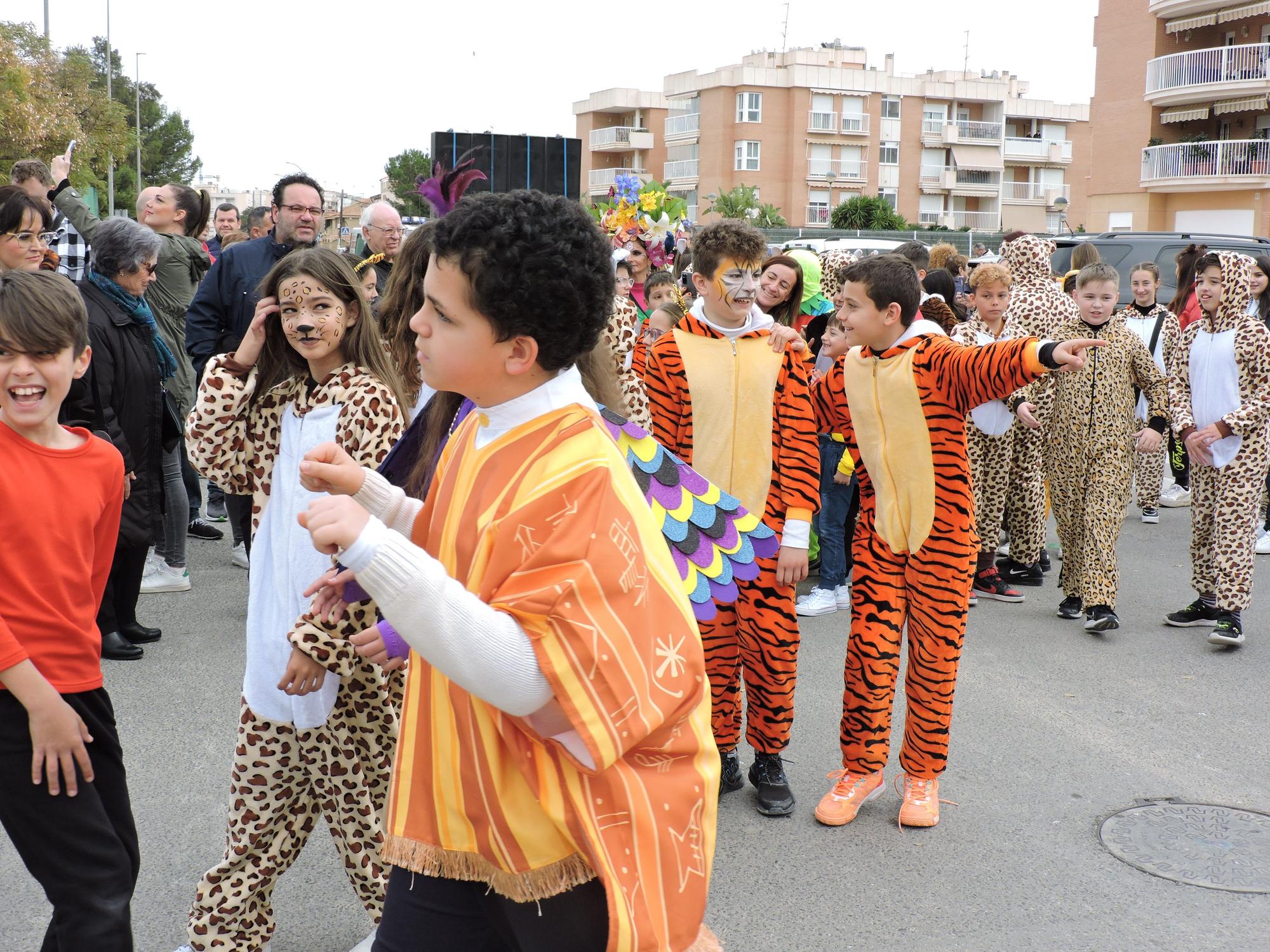 Los  colegios de Águilas celebran el carnaval