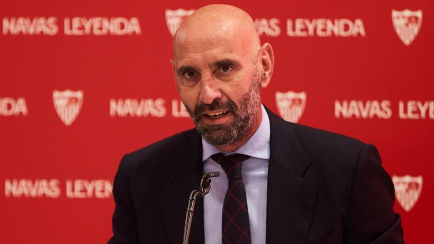 Monchi, durante su etapa en el Sevilla.