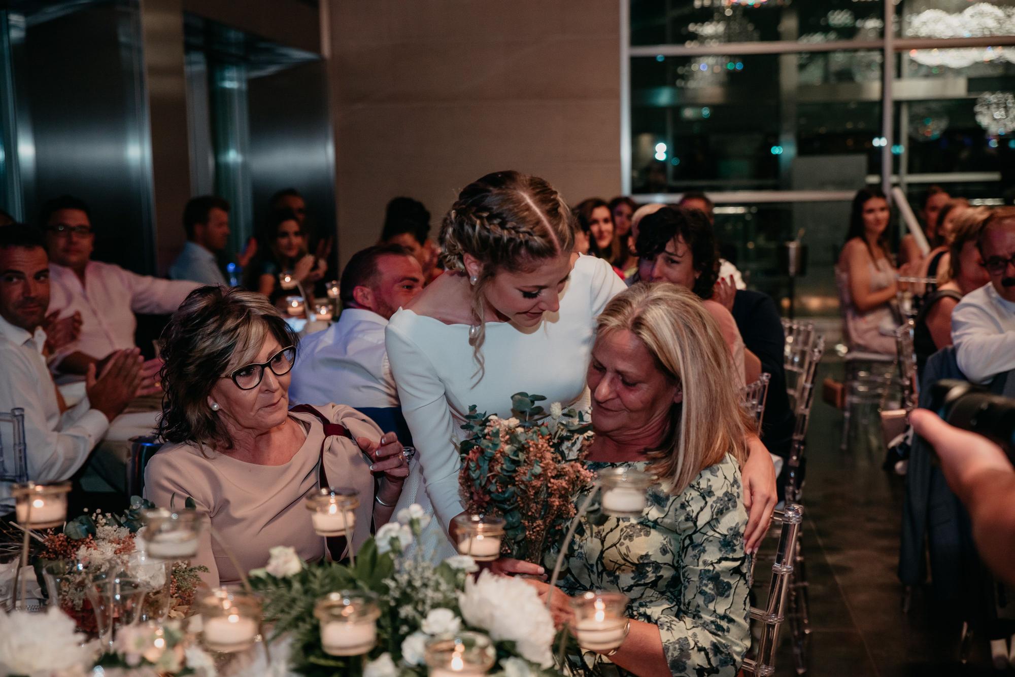 Boda de Andrea Cea, corte de honor de los años 2020 y 2021