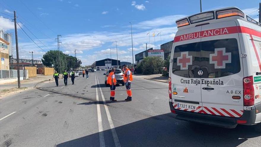 Dos heridos «menos grave» y uno leve, en un accidente en El Nevero