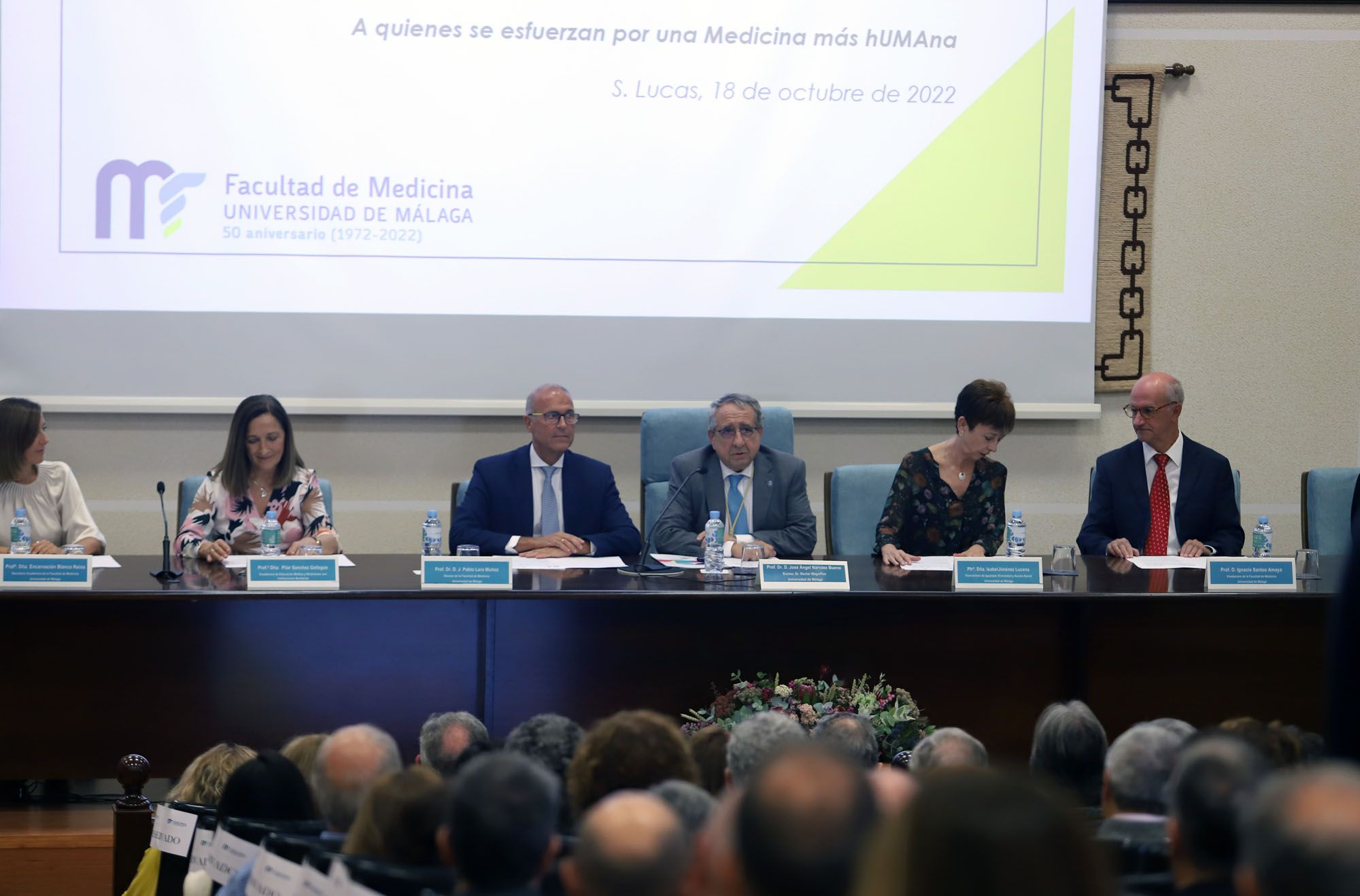 La celebración del 50 aniversario de la Facultad de Medicina, en imágenes
