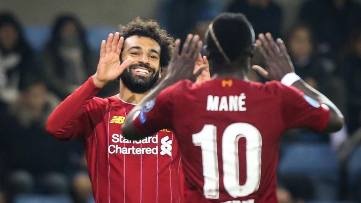 La ambición en el Liverpool, intacta con Salah y Mané